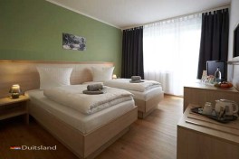 Hotelkamer in midden Duitsland
