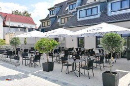 Ontbijt op het Terras in Duitsland