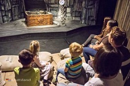 Het mechanische Pied Piper Theater in Hamelen Duitsland