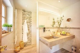 Moderne badkamer Hotel Klooster Ettal