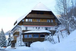 Hotel Silberfelsen winter in het Zwarte Woud Duitsland